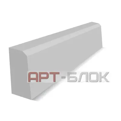 Камень бордюрный